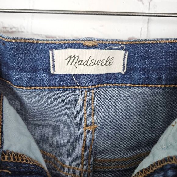 MADEWELL Roadtripper Classic Womens High Rise Med Wash Cigarette Skinny Jeans 26 - Picture 3 of 9